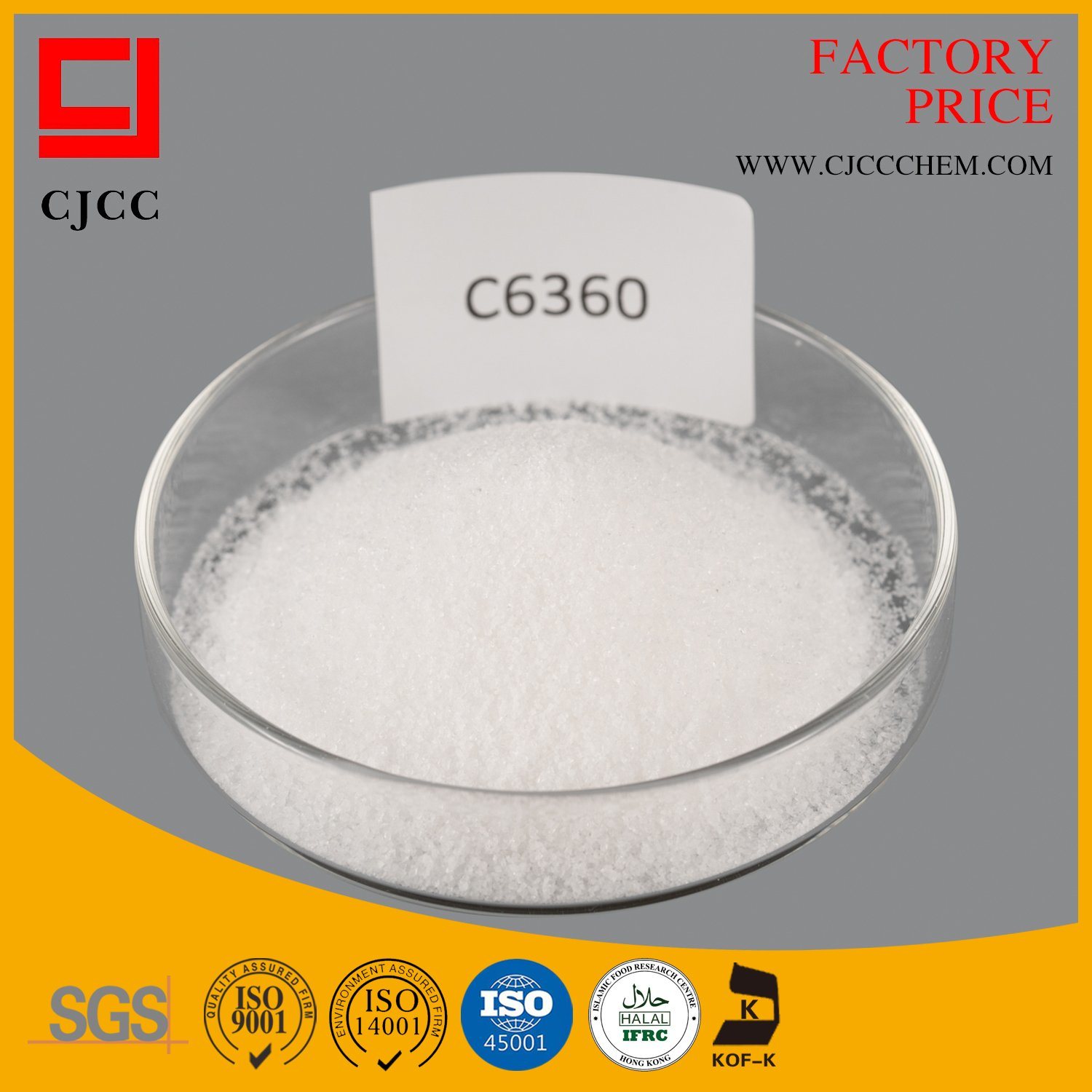 Polyacrylamide Flocculant for Water Treatment Chemicals